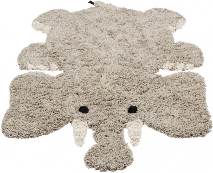 Kidsdepot Eric-Elephant vloerkleed 90 x 140 cm