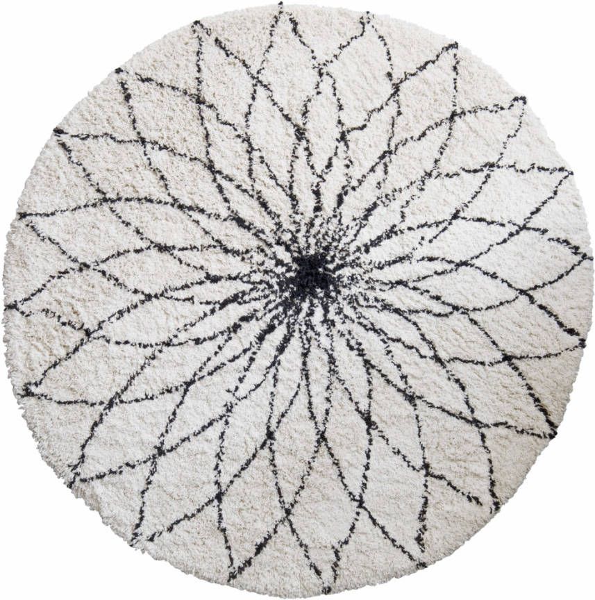 Kidsdepot kindervloerkleed Flower Power(Ø110 cm )