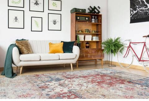 aRTE ESPINA Vloerkleed Indiana 500 Vintage look, woonkamer