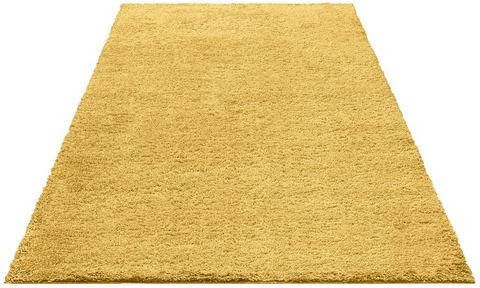 Bruno Banani Hoogpolig vloerkleed Shaggy Soft geweven, unikleurig, bijzonder zacht, woonkamer