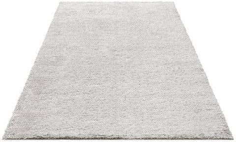 Bruno Banani Hoogpolig vloerkleed Shaggy Soft geweven, unikleurig, bijzonder zacht, woonkamer