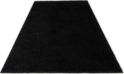 Bruno Banani Hoogpolig vloerkleed Shaggy Soft geweven, unikleurig, bijzonder zacht, woonkamer