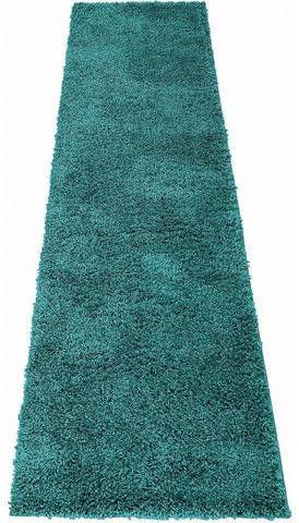 Bruno Banani Hoogpolige loper Shaggy Soft Tapijtloper, geweven, unikleurig, bijzonder zacht