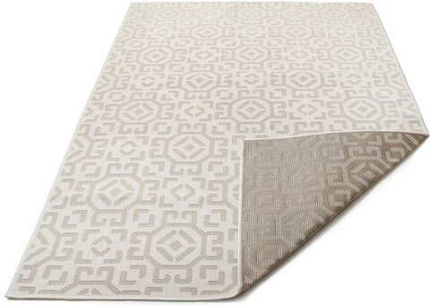 Bruno Banani Vloerkleed Galina Geschikt voor binnen en buiten, tweezijdig te gebruiken kleed