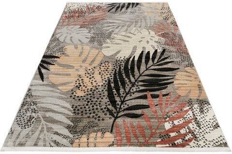 Esprit Vloerkleed Florence ESP 21077 Modern designer vloerkleed met franje, jungle, woonkamer