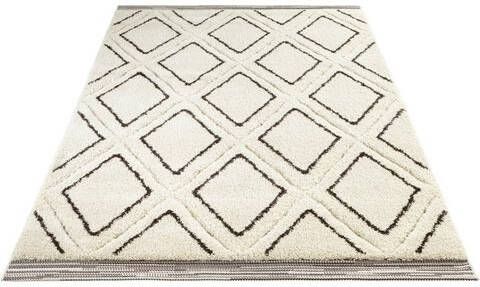 HANSE Home Design vloerkleed Colin Reliëfstructuur, zeer zachte pool, woonkamer, slaapkamer, robuust, onderhoudsarm, rondom afgehecht