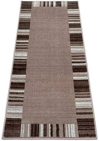 HANSE Home Loper Border Randdessin design, zacht, hal, woonkamer, slaapkamer, robuust, gemakkelijk in onderhoud, rondom afgehecht