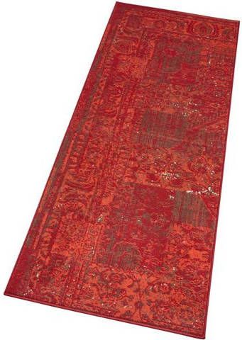 HANSE Home Loper Plume Korte pool, oriëntaals design, vintage look, woonkamer, slaapkamer, werkkamer, robuust, gemakkelijk in onderhoud, afgehecht