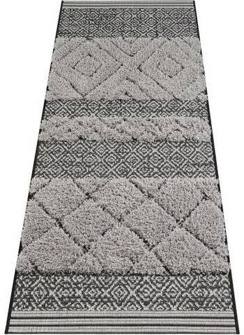 HANSE Home Loper Todra Geschikt voor binnen en buiten, sisal look, reliëfstructuur, voor terras en balkon, woonkamer