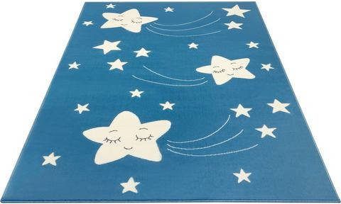 HANSE Home Vloerkleed voor de kinderkamer Stardust Sterrenstof, korte pool, kinderkamer, slijtvast, gemakkelijk in onderhoud