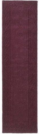 Hoogpolig tapijt in aubergine van heine home