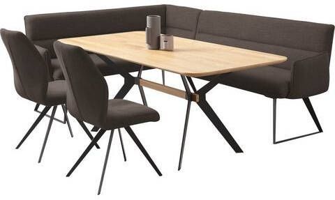 Home affaire Eethoek Preston Moderne en comfortabele eethoek(4 delig )