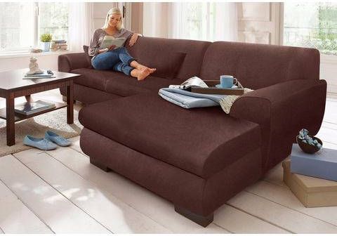 Home affaire Hoekbank NIKA MELROSE®, microvezel of structuur, naar keuze met slaapfunctie