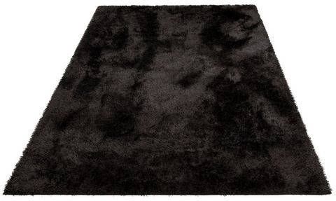 Home affaire Hoogpolig vloerkleed Malin Shaggy in unikleuren, licht glanzend en bijzonder zacht door microvezel, woonkamer