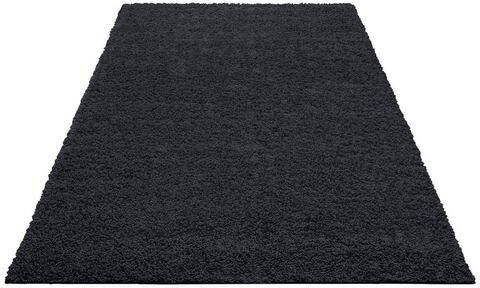 Home affaire Hoogpolig vloerkleed Shaggy 30 geweven, woonkamer