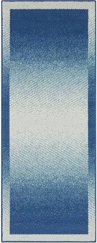 Home affaire Loper Simon Loper met korte pool, unikleur, retrodesign, rondom afgehecht, randdessin, woonkamer, slaapkamer, werkkamer, robuust, onderhoudsarm