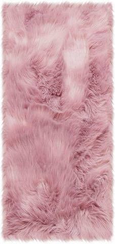Home affaire Loper Valeria Imitatiebont, zeer zachte pool, vachtvloerkleed
