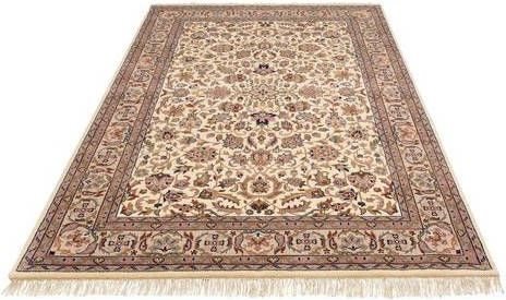 Home affaire Oosters tapijt Aras met de hand geknoopt, met franje, woonkamer