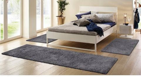 Home affaire Set slaapkamerkleedjes Viva geweven, slaapkamerkleed, loperset voor de slaapkamer