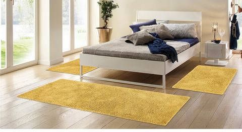 Home affaire Set slaapkamerkleedjes Viva geweven, slaapkamerkleed, loperset voor de slaapkamer