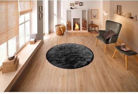 Home affaire Vachtvloerkleed Valeria Imitatiebont, zeer zachte pool, woonkamer