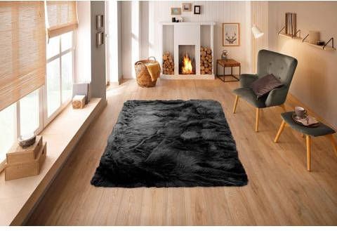 Home affaire Vachtvloerkleed Valeria Imitatiebont, zeer zachte pool, woonkamer