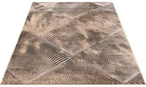 Home affaire Vloerkleed Falco met glansgaren, woonkamer