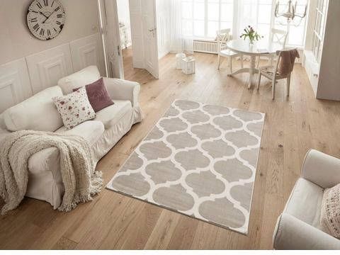 Home affaire Vloerkleed FENRIS met een met de hand gesneden reliëfpatroon, woonkamer