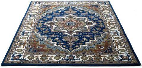 Home affaire Wollen kleed AMAN zuiver scheerwol, oriënt look, woonkamer