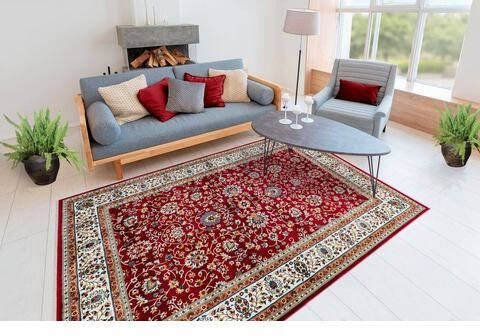 LALEE Vloerkleed Classic 701 Korte pool, oriënt look, met franje, woonkamer