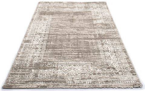 Living Line Vloerkleed Vintage Korte pool, met randdessin, vintage design, ideaal in de woonkamer & slaapkamer