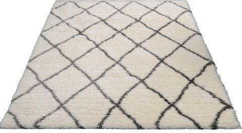 merinos Hoogpolig vloerkleed Floki 80075 bijzonder zacht door microvezel, woonkamer