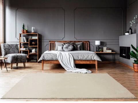merinos Hoogpolig vloerkleed Fuzzy 27 Woonkamer