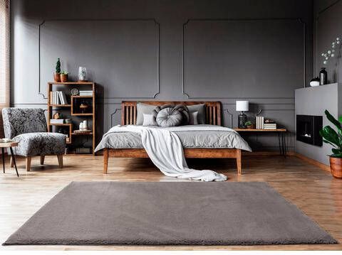 merinos Hoogpolig vloerkleed Fuzzy 27 Woonkamer