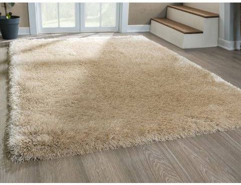 merinos Hoogpolig vloerkleed Glossy 411 bijzonder zacht door microvezel, woonkamer