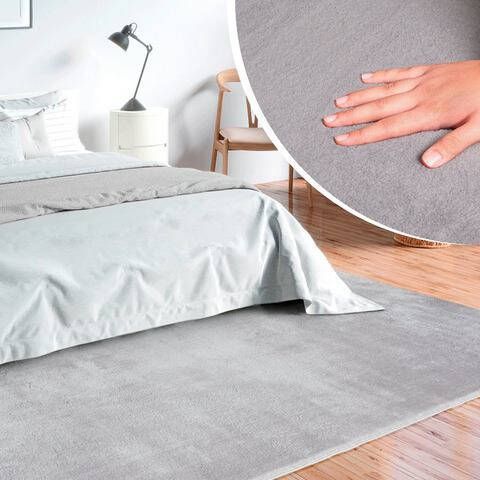 merinos Vloerkleed Loft 37 Woonkamer, vloerkleed van imitatiebont, slaapkamer