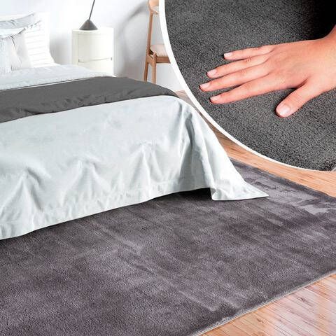 merinos Vloerkleed Loft 37 Woonkamer, vloerkleed van imitatiebont, slaapkamer