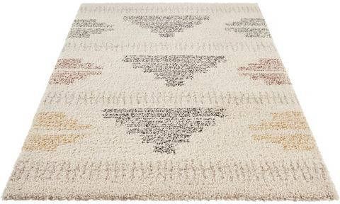 HANSE Home MINT RUGS Hoogpolig vloerkleed Sagar Boho design, etno stijl, zachte pool, woonkamer, slaapkamer, werkkamer, robuust, onderhoudsarm