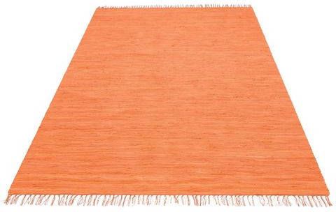 my home Vloerkleed Ares met de hand geweven, met franje, woonkamer