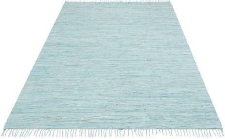 my home Vloerkleed Ares met de hand geweven, met franje, woonkamer