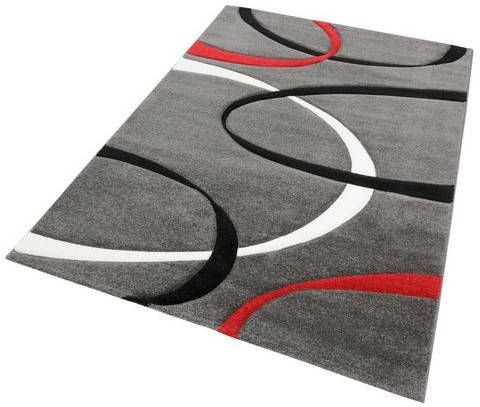 my home Vloerkleed Bilbao met een met de hand gesneden reliëfpatroon, woonkamer