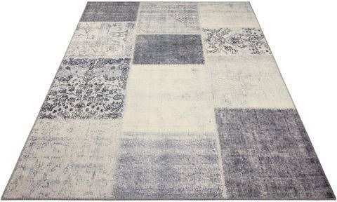 my home Vloerkleed Hamad Oriënt look, vintage design, patchwork, woonkamer, slaapkamer, werkkamer, robuust, onderhoudsarm