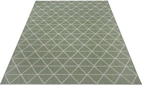 my home Vloerkleed Layne Geschikt voor binnen en buiten, grafisch, woonkamer, balkon, terras, tuin, slijtvast en gemakkelijk in onderhoud