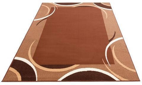 my home Vloerkleed Noah met randdessin, woonkamer