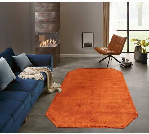 my home Vloerkleed SHIRLEY zachte viscose, zijde look, met de hand geweven, woonkamer