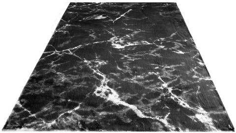 my home Vloerkleed Simone Konijnenbont gevoel, marmer look
