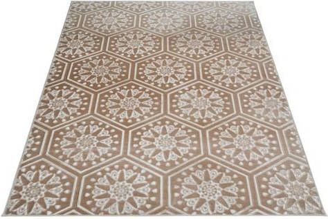 my home Vloerkleed Stina Reliëfeffect, woonkamer