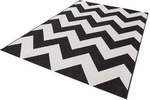 NORTHRUGS Vloerkleed Unique Geschikt voor binnen en buiten, woonkamer, balkon, terras, tuin, slijtvast en gemakkelijk in onderhoud, platweefsel