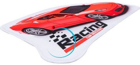 Obsession Vloerkleed voor de kinderkamer My Mila Kids 147 Motief raceauto, wasbaar, kinderkamer