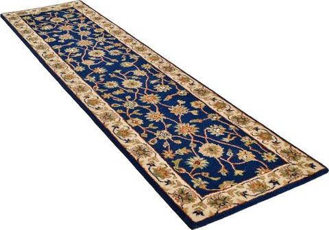 THEKO Loper Royal Ziegler 503 Tapijtloper, zuivere wol, handgetuft, oriënt look, ideaal in hal en hal